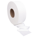 JUMBO ROLL BATH TISSUE, WHITE, 1000'/RL, 12 RL/CT