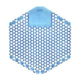 CPS Wave 3D Urinal Deoderizer Screen, Cotton Blossom, Blue, 10/BX